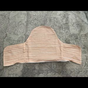 Yeah baby goods blush cushion cover + insert